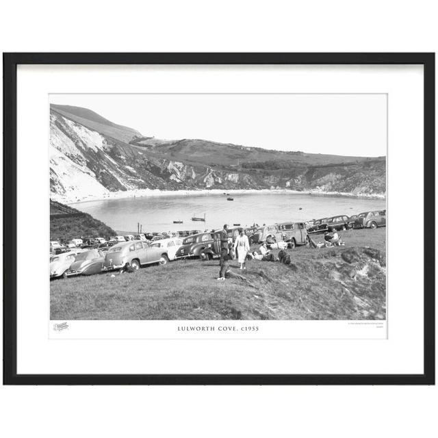 'Lulworth Cove, C1955' by Francis Frith - Picture Frame Photograph Print on Paper The Francis Frith Collection Size: 28cm H x 36cm W x 2.3cm D on Productcaster.