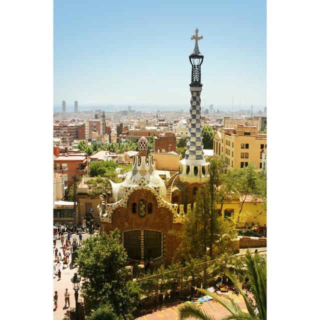 Park Güell, Barcelona by Ogs - Wrapped Canvas Photograph Latitude Run Size: 30cm H x 20cm W on Productcaster.