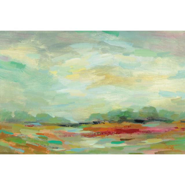 Sunrise Field by Silvia Vassileva - Wrapped Canvas Painting ClassicLiving Size: 51cm H x 76cm W x 3.8cm D on Productcaster.