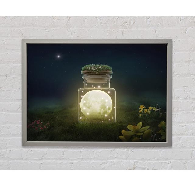 Moon In A Jar - Print Bright Star Size: 59.7cm H x 84.1cm W on Productcaster.