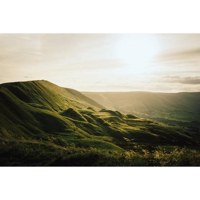 Hope Valley Sunset by Jack Holcombe - Wrapped Canvas Photograph Alpen Home Size: 51cm H x 76cm W on Productcaster.