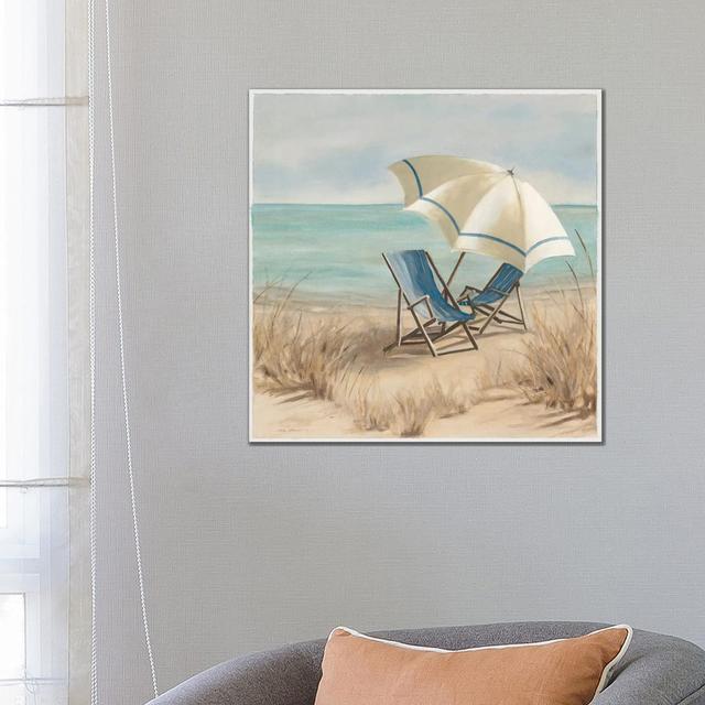 Summer Vacation II by Carol Robinson - Wrapped Canvas Painting Print Highland Dunes Size: 66.04cm H x 66.04cm W x 1.91cm D, Frame Option: No Frame on Productcaster.