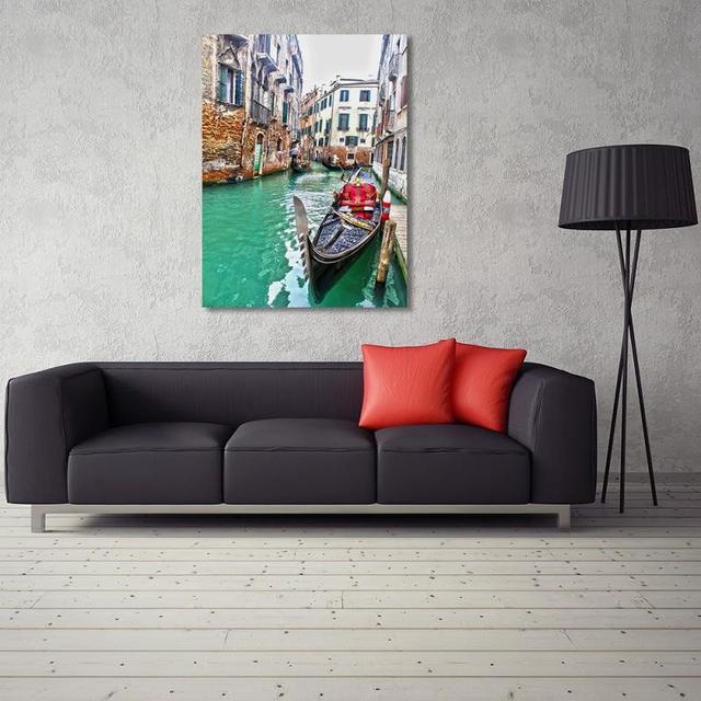 Leinwandbild Venice Canal R Kulik ModernMoments Größe: 50 cm H x 40 cm B on Productcaster.