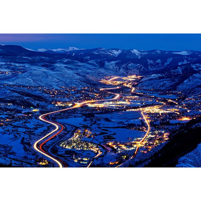 Vail Valley View by Adventure_Photo - Wrapped Canvas Art Prints Alpen Home Size: 81cm H x 122cm W on Productcaster.