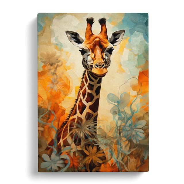 Giraffe Dadaism No.2 - Art Prints Latitude Vive Size: 50cm H x 35cm W x 3cm D on Productcaster.