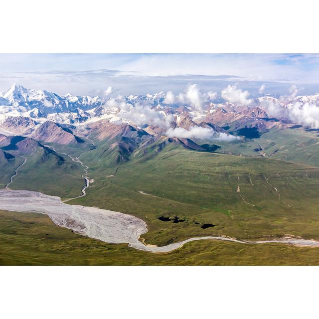 Central Asia Landscape by Alexbrylov - Wrapped Canvas Photograph Alpen Home Size: 51cm H x 76cm W on Productcaster.