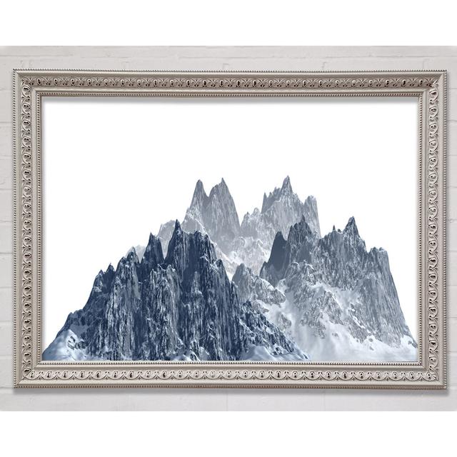 The Shards Of Mountain - Print Bright Star Size: 29.7cm H x 42cm W x 3cm D on Productcaster.