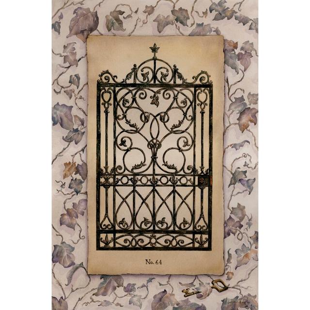 Ivy Gate II Fleur De Lis Living Size: 46cm H x 30cm W on Productcaster.