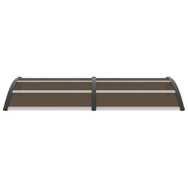 200 cm B x 100 cm T Vordach Drumnadrough Garten Living Farbe: Schwarz on Productcaster.