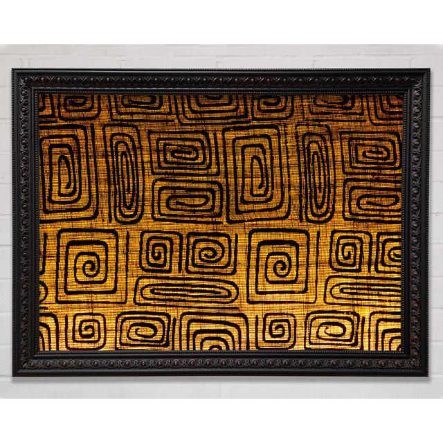 The Silveren Maze Framed Print Bright Star Size: 21cm H x 29.7cm W on Productcaster.