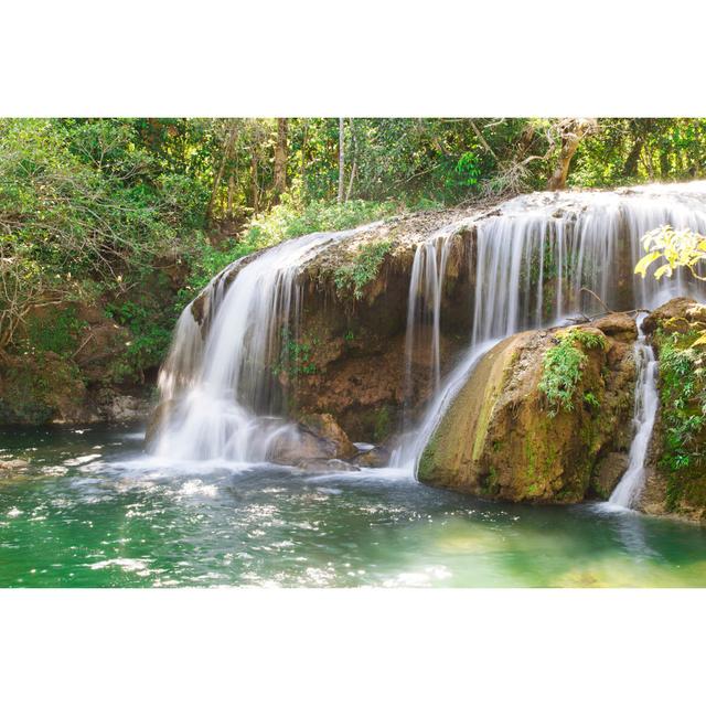 Waterfall In Bonito by Luoman - No Frame Art Prints on Canvas Alpen Home Size: 51cm H x 76cm W on Productcaster.