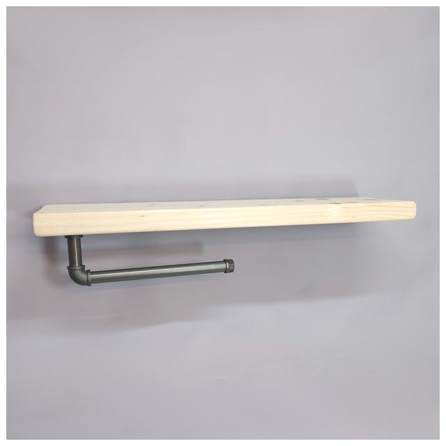 Aarjav Floating Shelf Borough Wharf Size: 16cm H x 80cm W x 17.5cm D on Productcaster.