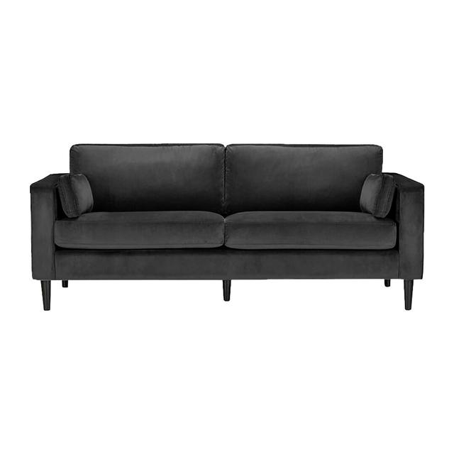 Sofa Millerville Canora Grey Polsterfarbe: Schwarz on Productcaster.