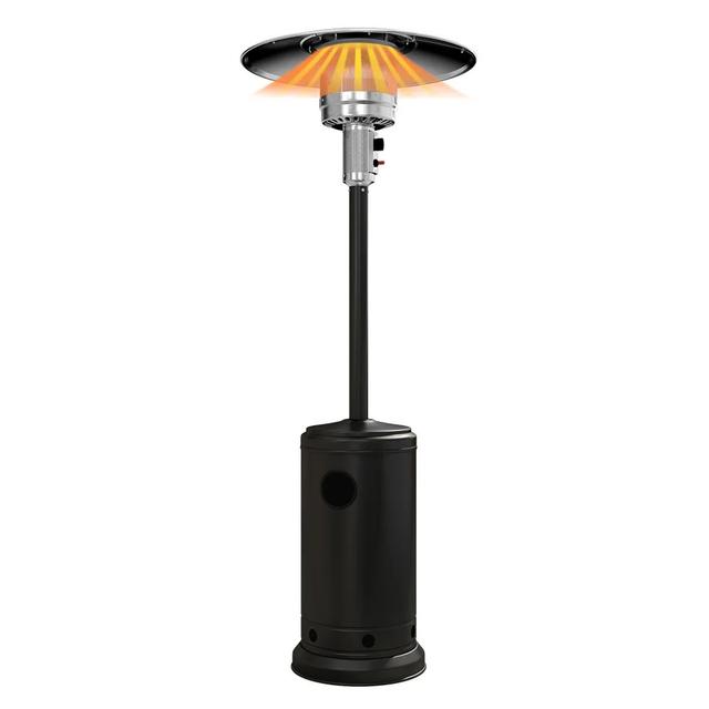 Gimbya Propane Patio Heater Dakota Fields Finish: Brown on Productcaster.