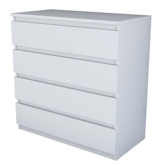 Oded 4 - Drawer Chest of Drawers 17 Stories on Productcaster.