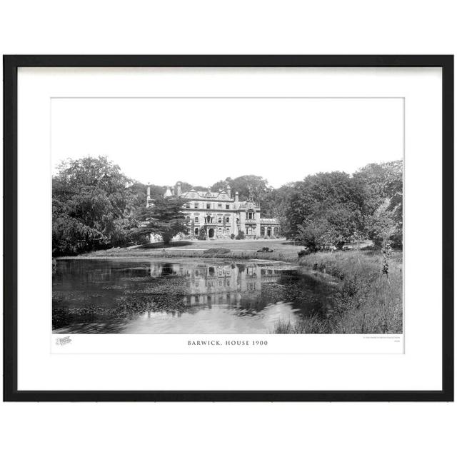 'Barwick, House 1900' - Picture Frame Photograph Print on Paper The Francis Frith Collection Size: 60cm H x 80cm W x 2.3cm D on Productcaster.