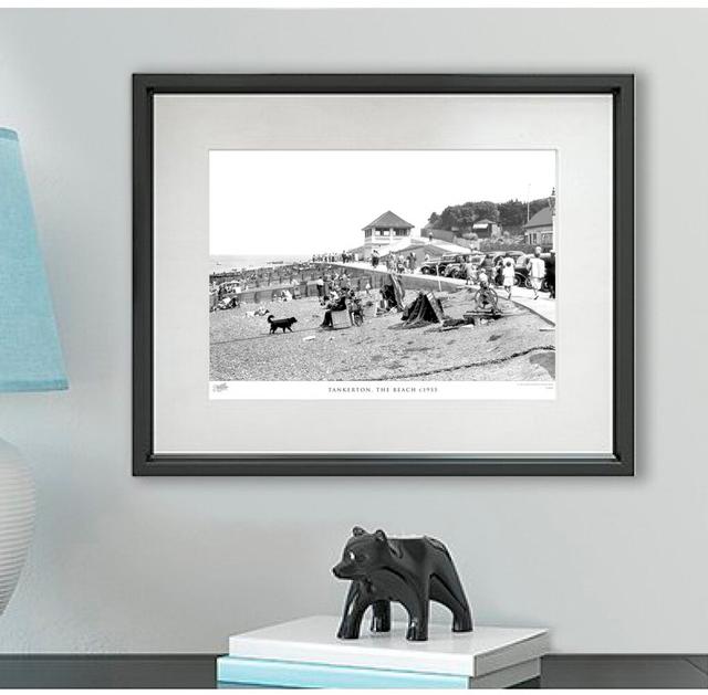 Tankerton, The Beach C1955 by Francis Frith - Single Picture Frame Print The Francis Frith Collection Size: 60cm H x 80cm W x 2.3cm D on Productcaster.