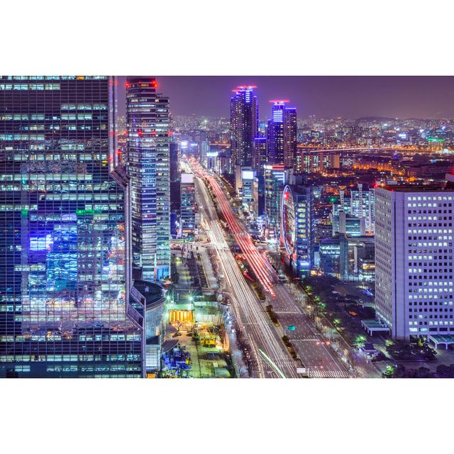 Seoul Cityscape At Night von SeanPavonePhoto - Leinwanddrucke 17 Stories Größe: 30 cm H x 20 cm B on Productcaster.