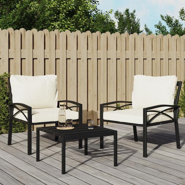 Gartenstuhl-Set Northborough mit Polster (Set of 2) Ophelia & Co. Farbe (Bezug): beige on Productcaster.