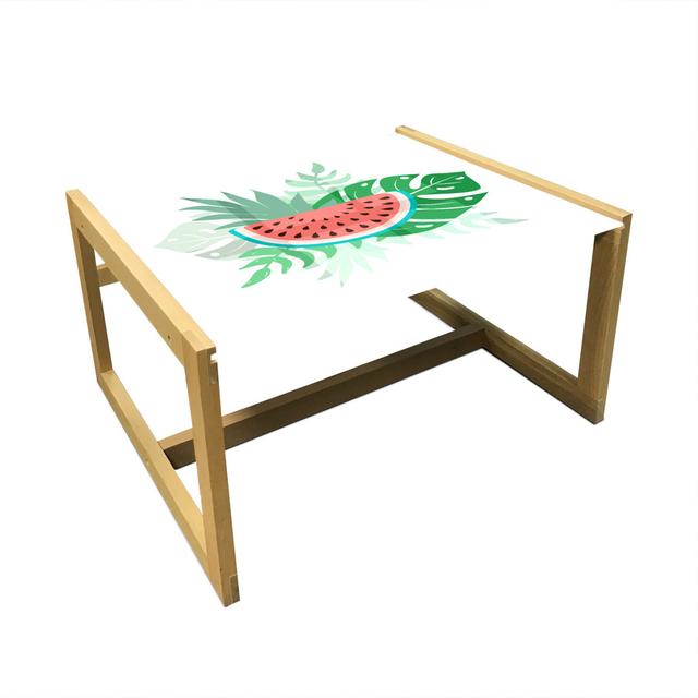 Jaccob Sled Coffee Table East Urban Home Size: 62cm H x 74cm W x 40cm D on Productcaster.