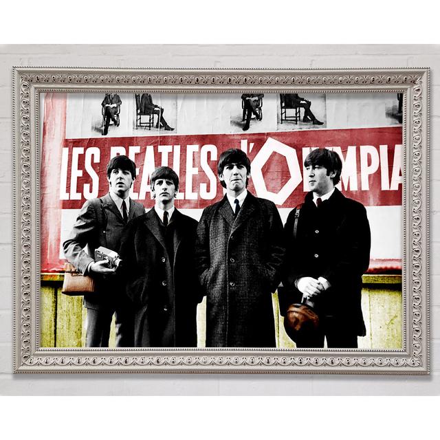 Die Beatles in Liverpool - Druck 17 Stories Format: Poster mit weißem Rahmen, Größe: 42 cm H x 59,7 cm B x 3 cm T on Productcaster.