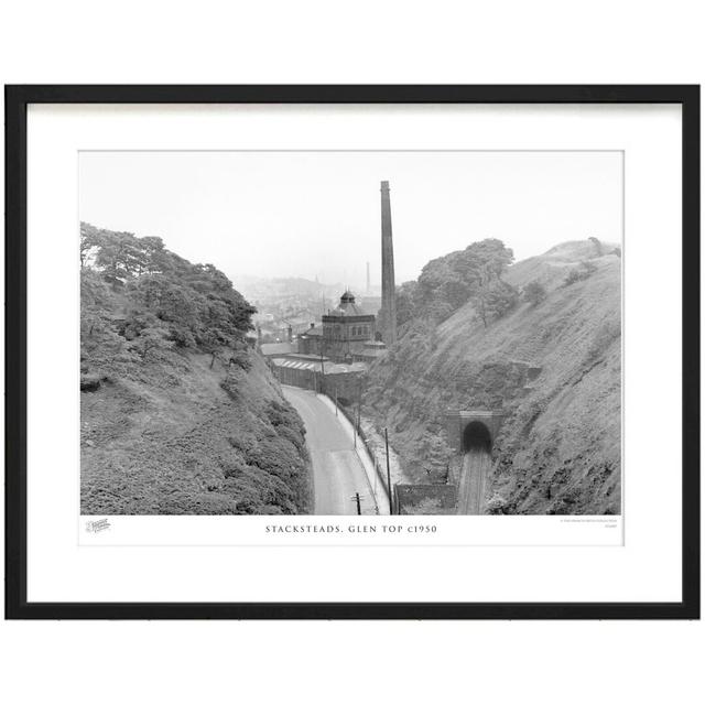 'Stacksteads, Glen Top C1950' - Picture Frame Photograph Print on Paper The Francis Frith Collection Size: 28cm H x 36cm W x 2.3cm D on Productcaster.