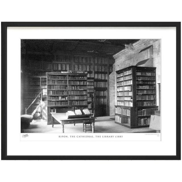 'Ripon, the Cathedral, the Library C1885' by Francis Frith - Picture Frame Photograph Print on Paper The Francis Frith Collection Size: 28cm H x 36cm on Productcaster.