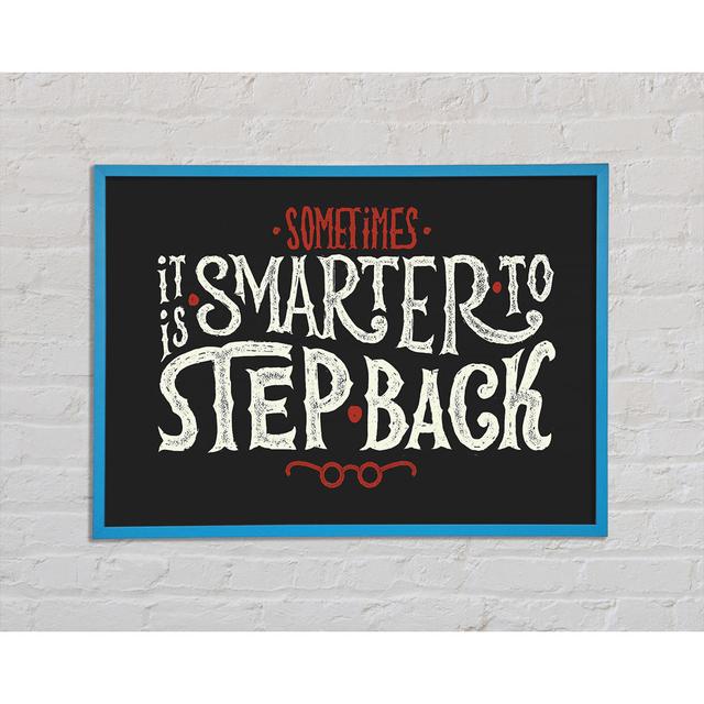 Step Back - Print Happy Larry Size: 42cm H x 59.7cm W x 2cm D on Productcaster.