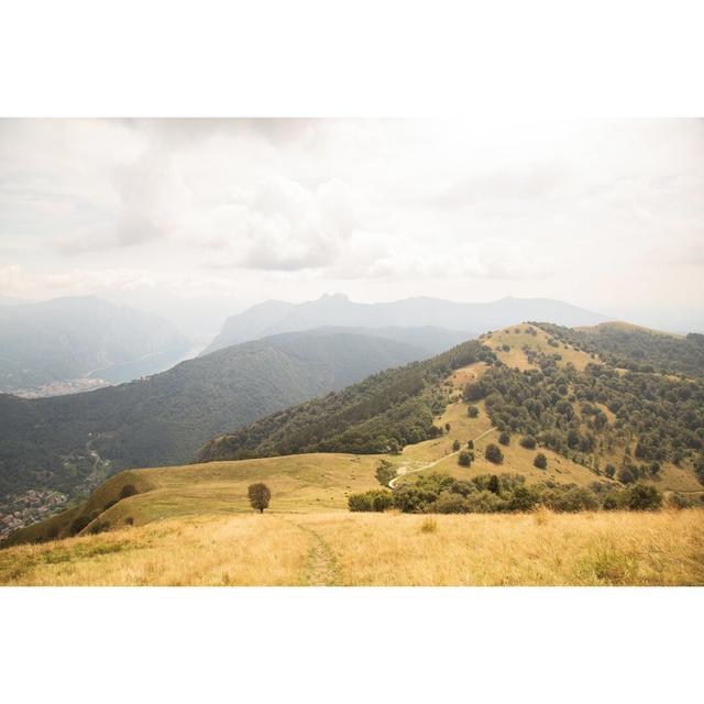 'Grassy Hills and Mountains' by Aledanda - Wrapped Canvas Photograph Print Union Rustic Size: 81cm H x 122cm W on Productcaster.