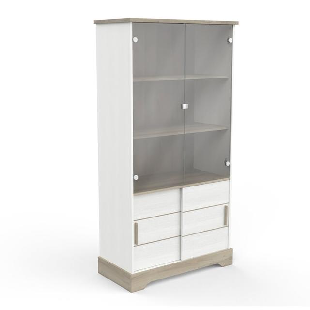 Aspa Display Cabinet Ebern Designs on Productcaster.