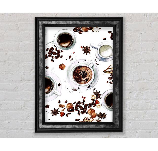 Coffee Spices - Single Picture Frame Art Prints Rosalind Wheeler Size: 59.7cm H x 42cm W on Productcaster.