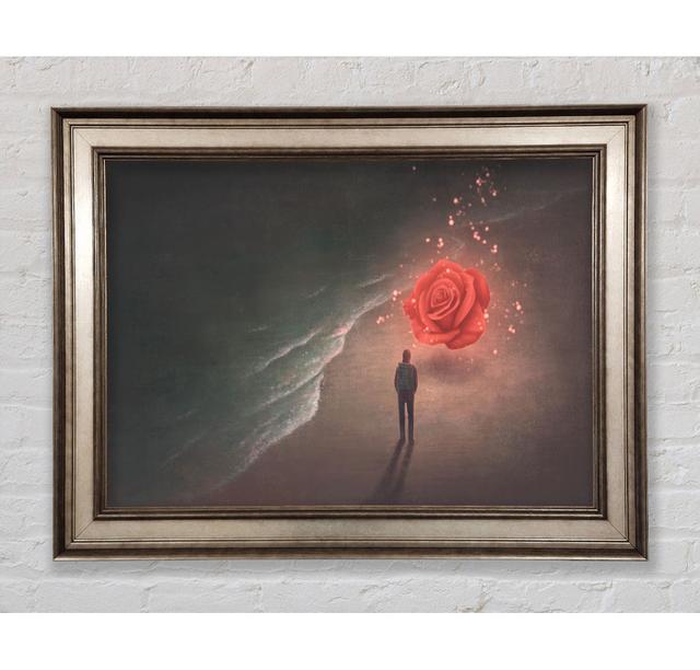 The Rose On The Beach Framed Print Bright Star Size: 42cm H x 59.7cm W on Productcaster.