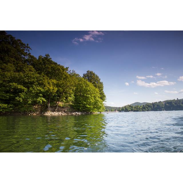 Anthonyson Edersee Lake Germany - Wrapped Canvas Photograph Latitude Run Size: 30cm H x 46cm W x 3.8cm D on Productcaster.