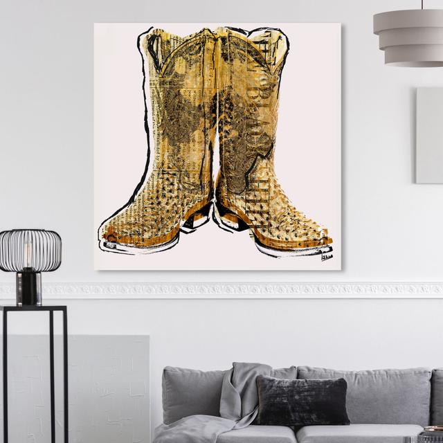 Made For Walkin by Oliver Gal - Wrapped Canvas Print East Urban Home Size: 109.2 cm H x 109.2 cm W on Productcaster.