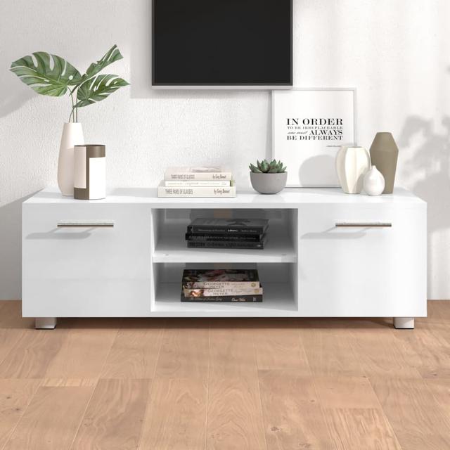 Jozijna TV Stand for TVs up to 49" 17 Stories Colour: High Gloss White on Productcaster.