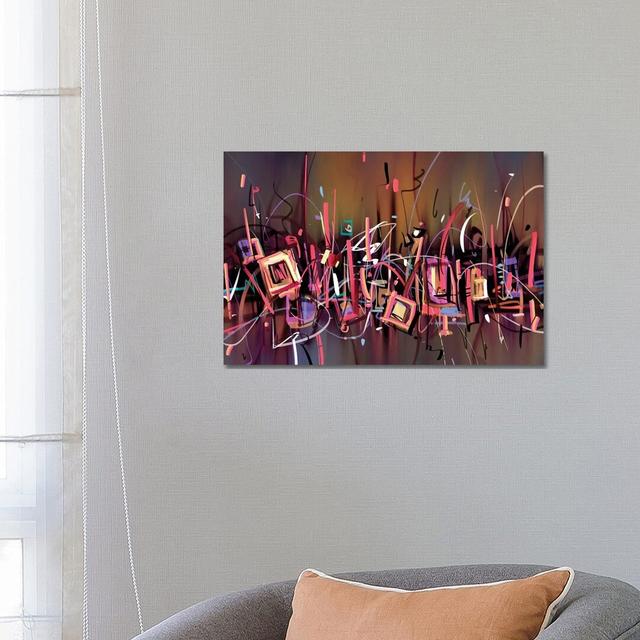 Carnival I by Guillermo Arismendi - Wrapped Canvas Print Metro Lane Size: 45.72cm H x 66.04cm W x 3.81cm D on Productcaster.