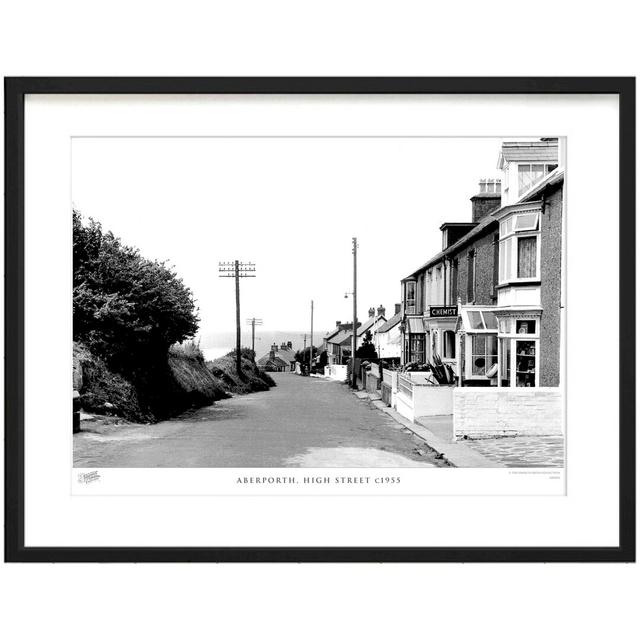 'Aberporth, High Street C1955' by Francis Frith - Picture Frame Photograph Print on Paper The Francis Frith Collection Size: 45cm H x 60cm W x 2.3cm D on Productcaster.