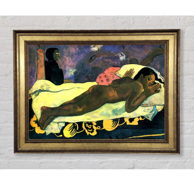 Gauguin Manao Tupapau - Single Picture Frame Art Prints Bright Star Size: 29.7cm H x 42cm W x 8cm D on Productcaster.