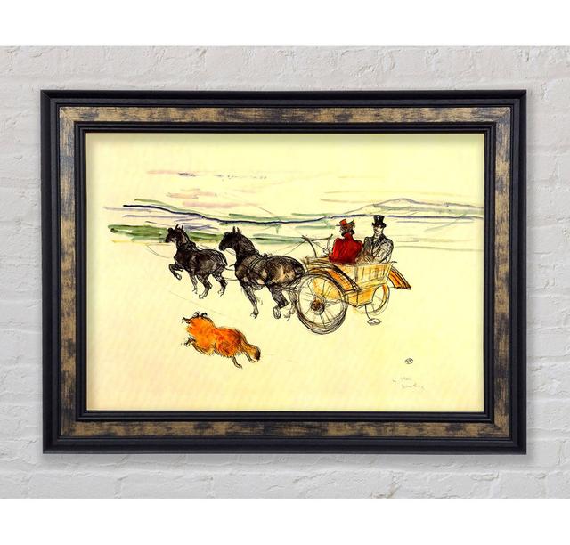 Toulouse Lautrec Carriage - Print Bright Star Size: 29.7cm H x 42cm W x 8cm D on Productcaster.