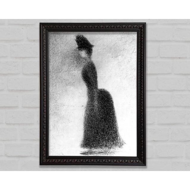 Woman by Georges Seurat - Single Picture Frame Art Prints Bright Star Size: 42cm H x 29.7cm W x 3cm D on Productcaster.