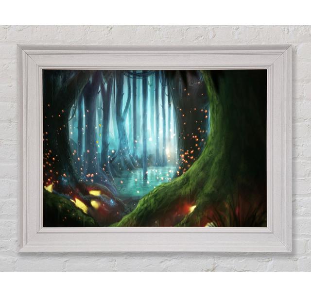 Magical Forest Orbs - Single Picture Frame Print Union Rustic Size: 29.7cm H x 42cm W x 8cm D on Productcaster.