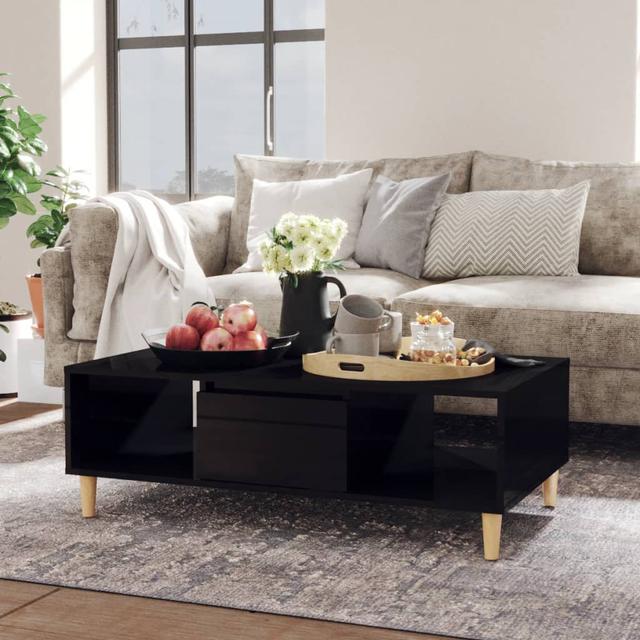 Awar Coffee Table with Storage Ebern Designs Colour: Black on Productcaster.