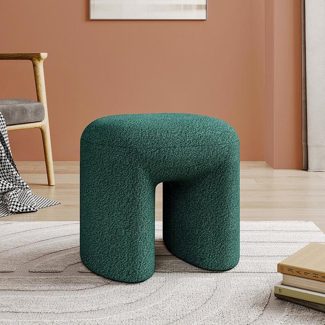 Aureanna 41cm Tall Stool Metro Lane Colour: Green on Productcaster.