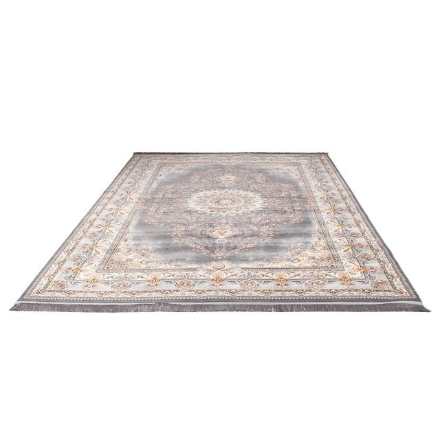 Searfoss Oriental Machine Woven Grey Area Rug Set Ophelia & Co. Rug Size: Rectangular 150 x 225cm on Productcaster.