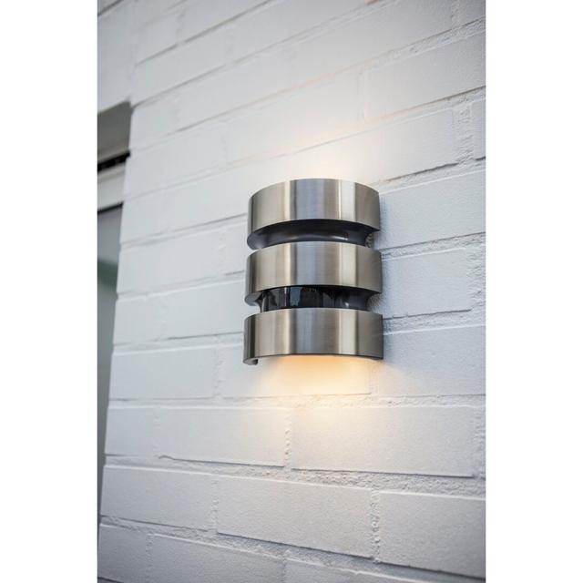 Vahan Integrated LED Outdoor Wall Light with Motion Sensor Dakota Fields on Productcaster.