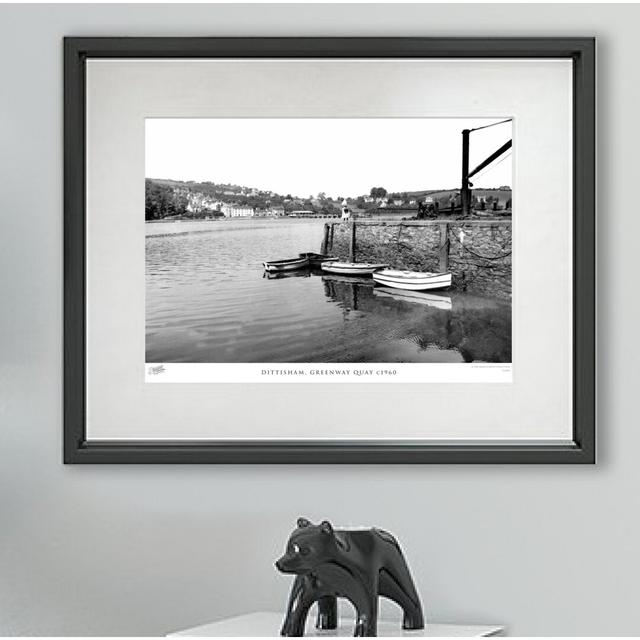 'Dittisham, Greenway Quay C1960' - Picture Frame Photograph Print on Paper The Francis Frith Collection Size: 40cm H x 50cm W x 2.3cm D on Productcaster.