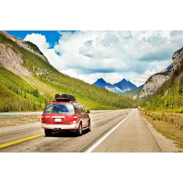 Canadian Rockies Mountains by YinYang - No Frame Print on Canvas Alpen Home Size: 40cm H x 60cm W on Productcaster.