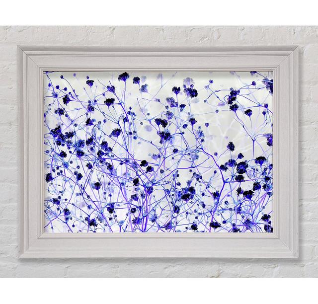 Soft Purple Flowers - Single Picture Frame Art Prints Bright Star Size: 21cm H x 42cm W x 8cm D on Productcaster.