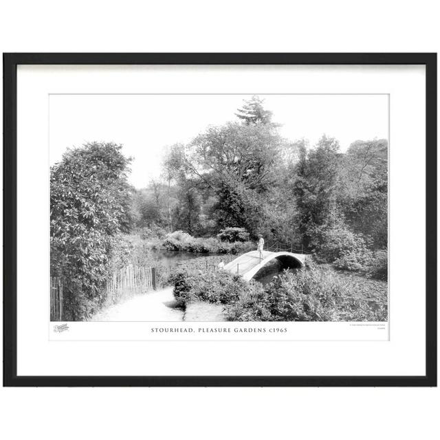 Stourhead, Pleasure Gardens C1965 - Single Picture Frame Print The Francis Frith Collection Size: 28cm H x 36cm W x 2.3cm D on Productcaster.