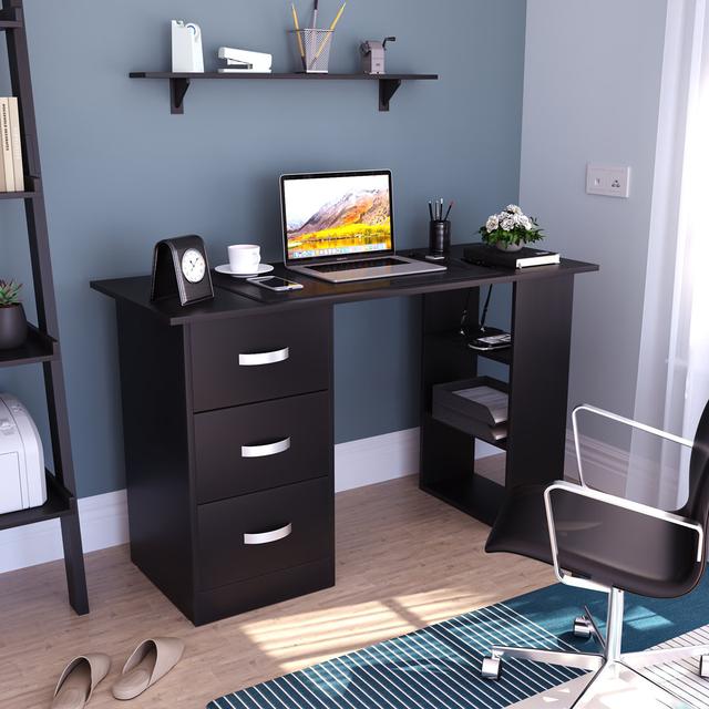 Muskoka Mason Desk Latitude Run Colour: Black on Productcaster.